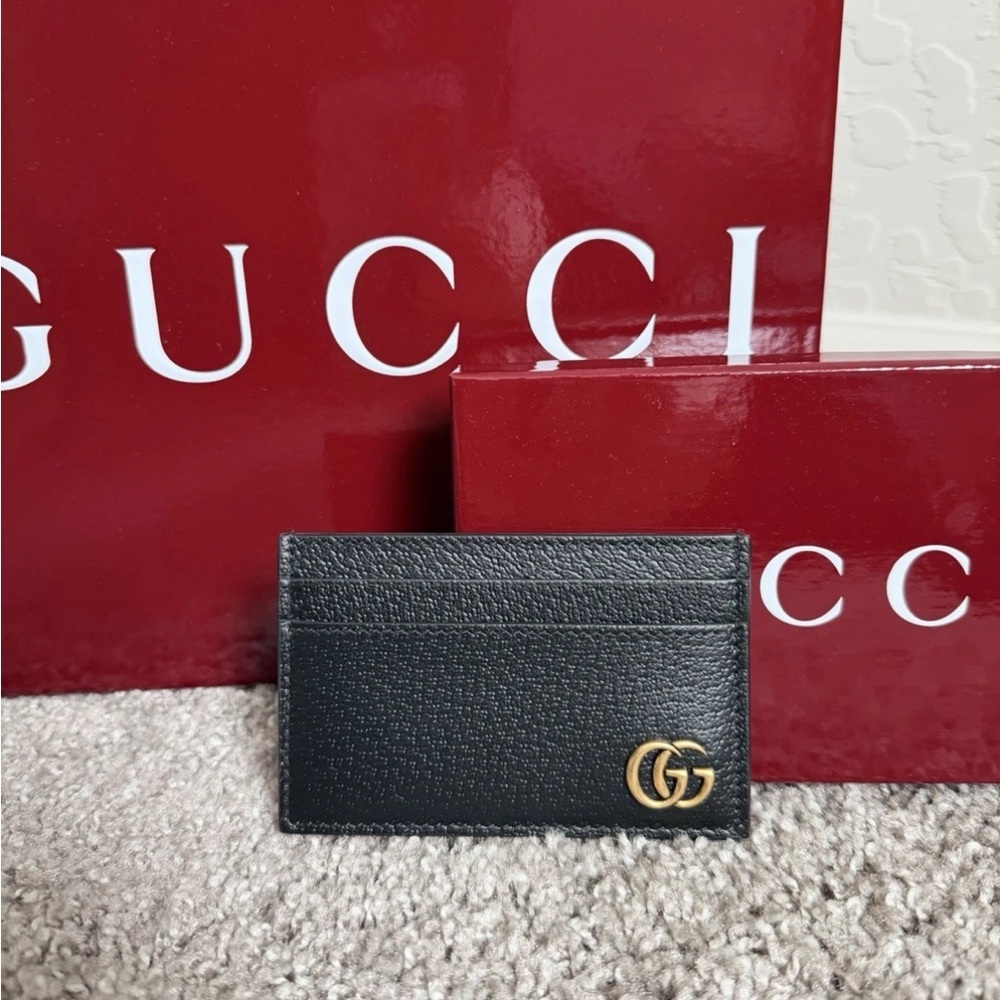 Gucci GG Marmont card case - Authentic